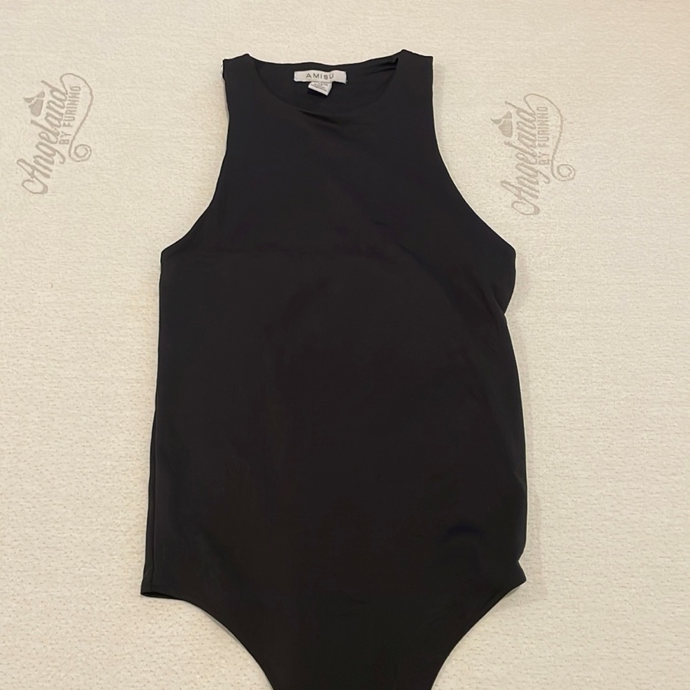 Black AMISU bodysuit